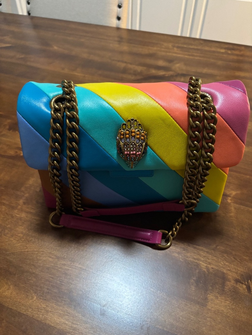 Colorful Kurt Geiger bag